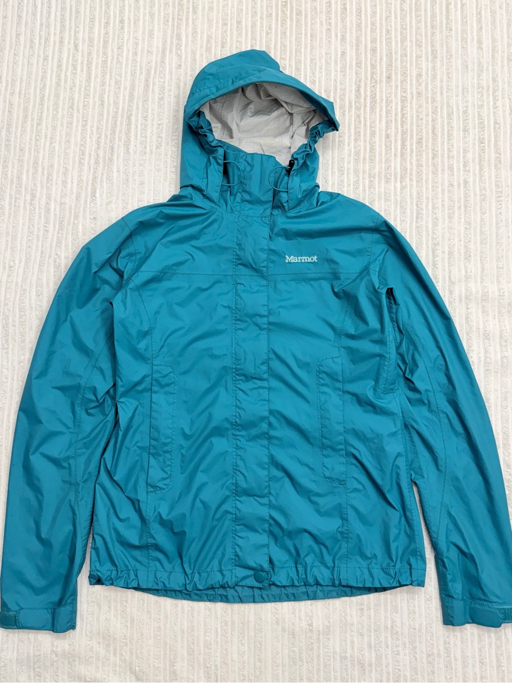 Marmot Teal Hooded Women’s Rain Jacket